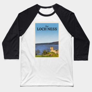 Visit Loch Ness Baseball T-Shirt